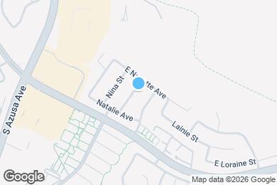 Map image of the property - 2410 S Nancy St