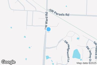 Map image of the property - 1414 SW Winthrop Dr