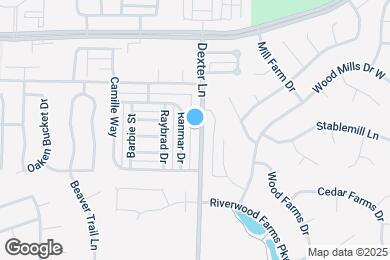 Map image of the property - 1653 Dexter Ln