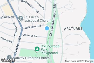 Map image of the property - 8106 W Boulevard Dr