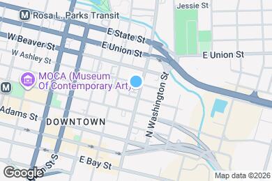 Map image of the property - 506 N Liberty St