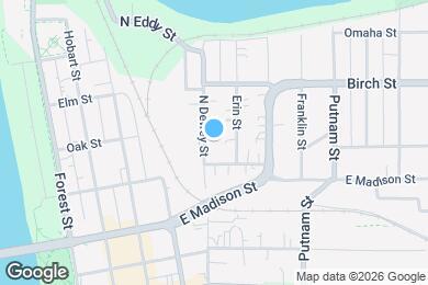 Map image of the property - 515 N Dewey St