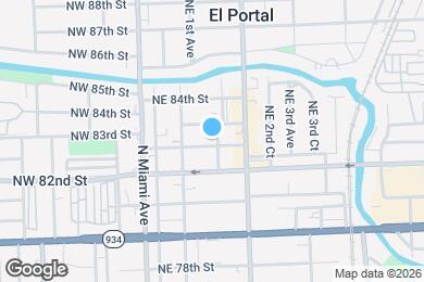 Map image of the property - 8270 NE 1st Pl