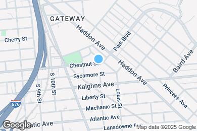 Map image of the property - 1216 Chestnut St