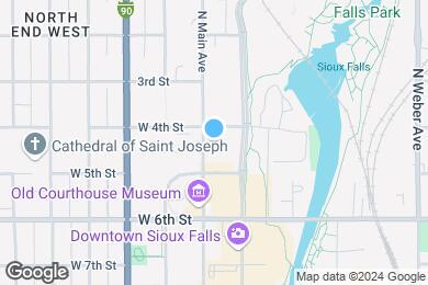 Map image of the property - Uptown Exchange Lofts