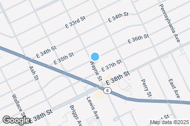 Map image of the property - 803 E 36th St