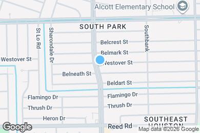 Map image of the property - 5702 Westover St
