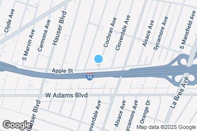 Map image of the property - 2437 Cochran Ave
