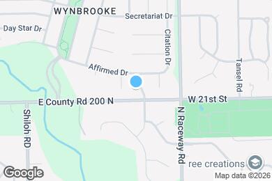 Map image of the property - 2032 Alysheba Dr