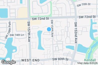 Map image of the property - 15420 SW 74th Cir Ct