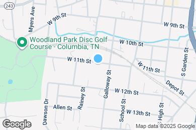 Map image of the property - 517 W 11th St