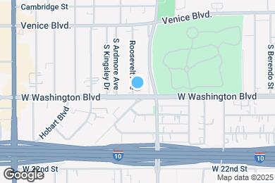 Map image of the property - 1939 W Washington Blvd