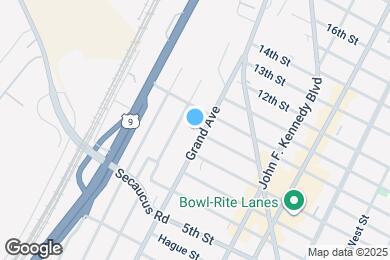 Map image of the property - 821 Grand Ave