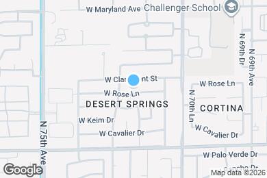 Map image of the property - 7222 W Rose Ln