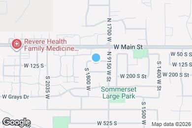 Map image of the property - 1771 W 100 S