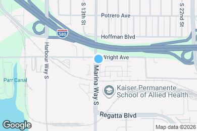Map image of the property - 814 Marina Way S
