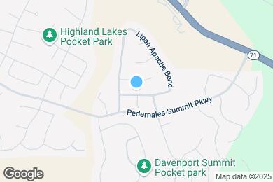 Map image of the property - 5900 Lipan Apache Bnd