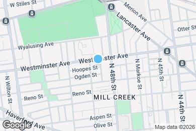 Map image of the property - 882 N Fallon St