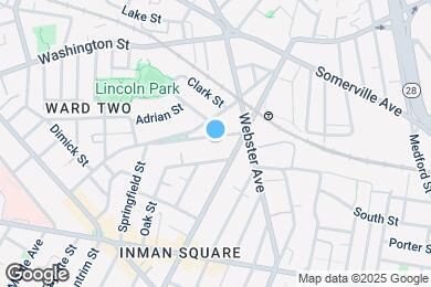 Map image of the property - 20 Concord Ave