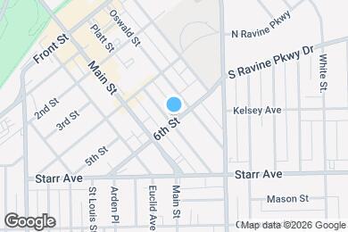 Map image of the property - 521 Platt St
