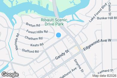 Map image of the property - 1411 Palmdale St