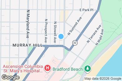 Map image of the property - 2521 Downer