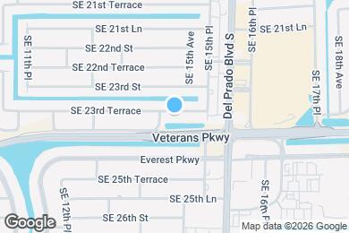 Map image of the property - 1426 SE 23rd Terrace
