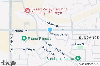 Map image of the property - 23168 W Yavapai St
