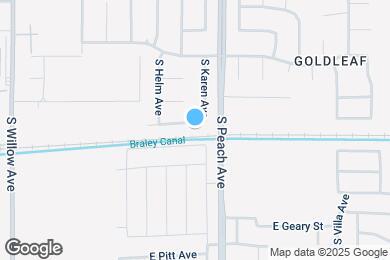 Map image of the property - 5188 E Dwight Way