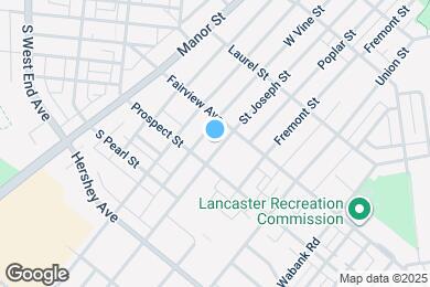 Map image of the property - 825 Saint Joseph St