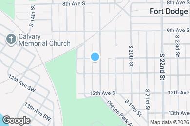 Map image of the property - 1004 S 18th St