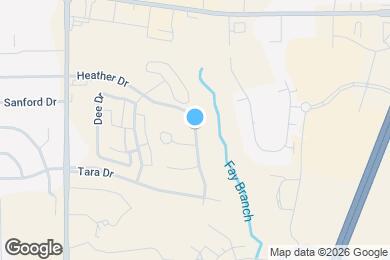 Map image of the property - 814 Heather Dr