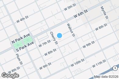 Map image of the property - 549.5 W 7th St
