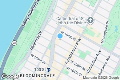 Map image of the property - Brand New ROOM at The Central Park Manhattan House