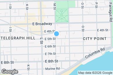 Map image of the property - 116 M St