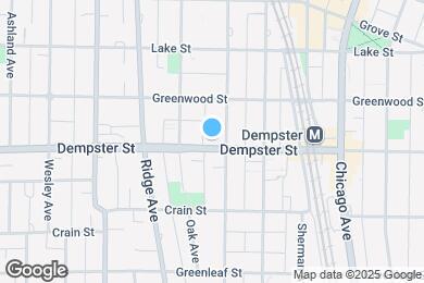 Map image of the property - 1015 Dempster St