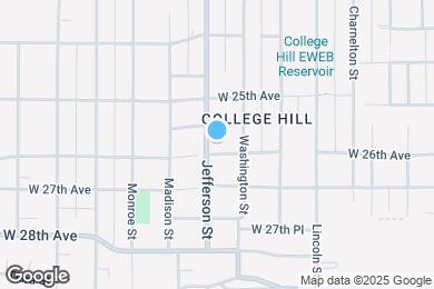 Map image of the property - 585 W 26th Ave