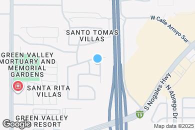 Map image of the property - 18732 S Avenida Rio Veloz