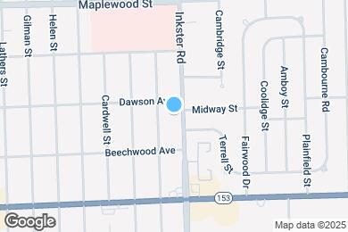 Map image of the property - 5925 Inkster Rd