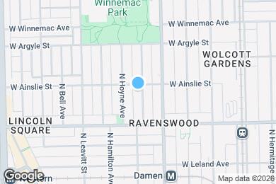 Map image of the property - 4848 N Seeley Ave