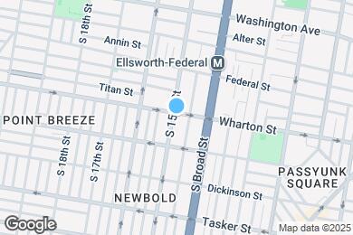 Map image of the property - 1442 Wharton St