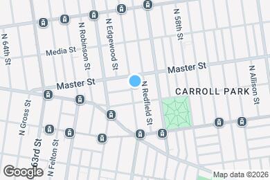 Map image of the property - 1321 N 60th St