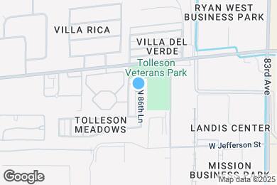 Map image of the property - 126 N 86th Ln