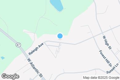 Map image of the property - 411 Raleigh Ave