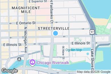 Map image of the property - 313 E Grand Ave