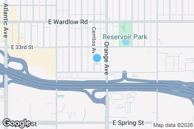 Map image of the property - 3230 Cerritos Ave