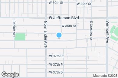 Map image of the property - 1329 W 36th St Student Housing