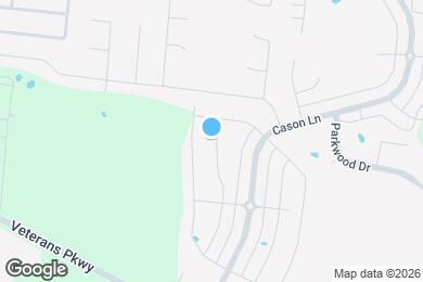 Map image of the property - 2816 Bluestem Ln