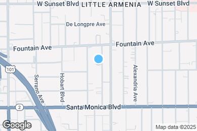 Map image of the property - 1213 N Ardmore Ave