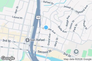 Map image of the property - 515 Mission Ave